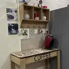 دولاب كوفي و مدخل مع مرايه
