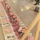 تنسيق طاولات الطعام حسب الكميه