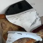باب كامري ورفرف ابيض سادة 2018 الى 2024