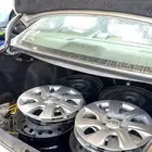 طقم جنوط كامري حديد مقاس 16