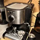 هوميكس مكينة اسبريسو نظيفه بادواتها