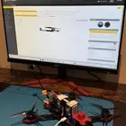 درون خمسة انش شبه جديدة drone fpv 5 inch