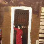 لوحة فنية حجم كبير جدا