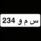 لوحة مميزه س م و 234 اوراقها سليمه وجاهزه للنقل