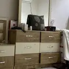 دولاب سحاب و2 كومدينا و تسريحه و رف دروج