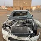 كامري المكينة مستورد متعرضه لحادث من الواجهه البيع تشليح