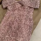 فستان اوف شولدر لون بنفسجي