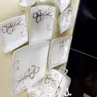 طقم سفره يتكون من 12قطعه ل كل قطعه