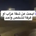 مطلوب غرفة عزاب أو شقة صغيرة