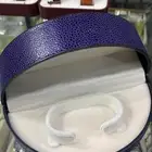 تصفية علب ساعات جلدية فاخرة نصف دائرة