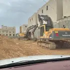 بوكلين حفر وترحيل