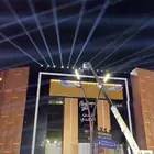 تنظيم افتتاحات واجهزة اضاءة. صوت . مسارح
