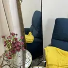 طاولتين ومرايا طقم وكنب هزاز