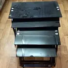 كنب مجلس نظيف وطاولات تقديم وطاولات زوايا