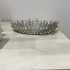 تاج راس فضي لبسته مره وحده