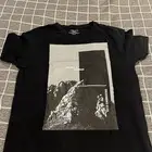 تيشيرت اسود مصور مستعمل مقاس M