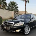 مرسيدس (مخزنه) S500 فل كامل بحالة نادرة جدا  (تم البيع)