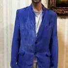 الجاكيت أزرق صبغة