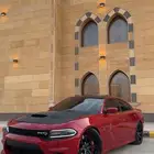 تشارجر srt 6.4 2015 احمر غامق ممشى قليل