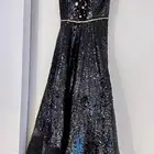 فستان سهرة ( فيفيد فلير ) اسود ترتر