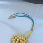 مسباح كهرمان طبيعي حر كريمي خامه صاكه 100