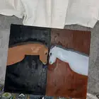 لوحه رسم رسمه خيل.