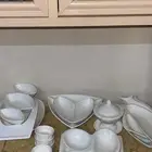 صحون ابيض اشكال متعددة بسعر رمزي