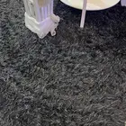 سجاد صالة مستطيل وطاولة قهوة مع طاولات خدمة