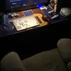 سيت اب طاوله وشاشه قيمنق وسوني وكرسي ليزي بوي