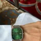 ساعة كاسيو اخضر