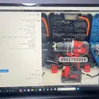 دريل فك وربط مع العدة 36 فولت بدون فحمات BOSS