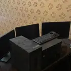 اعرضلكم ثلاث شاشات و طابعه كلهن شغالات