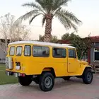 جيب تويوتا كلاسيك مصندق طويل FJ45 اصفر 1983