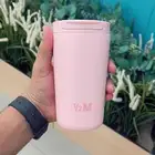 كوب هاف مليون الوردي الجديد