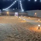 للايجار حوش مخيم في المشاعله