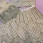 فستان تنوره وشال