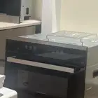 فرن مايكرويف مدمج للبيع بنص السعر جديد بي قراطيسه