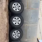 كفرات جنط 17 هدد يركب على 15للبيع على السوم