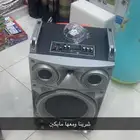 سماعات للاجار مع مايكين قوتها الف واط ومايكها قوي وصوتها