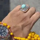 فيروز نيشابوري لون بحري صافي
