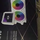مبرد مائي ليان لي 360m lcd ابيض مع شاشه
