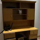 مكتب بخشب سنديان على السوم