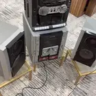 مسجل أستريو مع سماعتين شغال وبحاله ممتازه