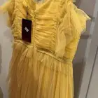 فستان اصفر سهرة من مارينا جديد