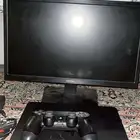 سوني 4 مستعمل نظيف استخدام 4 شهور 500 قيقا معه شاشه 19 بوصه