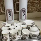 اواني ثلاجتين قهوه وشاهي وطقم فناجيل وبيالات150