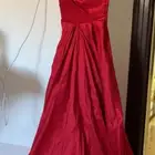 فستان سهره احمر المقاس 10