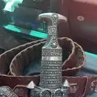 خناجر وجنابي قرون طبيعي وحك زراف ووتر