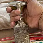 خنجر راس أم سيال شبيه الزراف قديمه