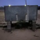 خزان ماء فيه تهريب بسيط